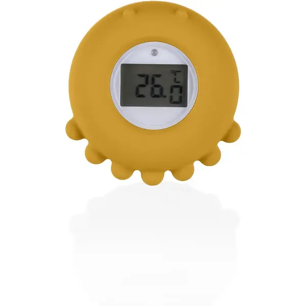 Zopa Zopa Silicone Digital Thermometer 2in1 Дигитален термометър за ваната Mustard Yellow 1 бр.