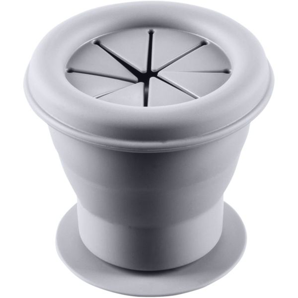 Zopa Zopa Silicone Folding Snack Box силиконова купичка с вендуза Dove Grey 1 бр.