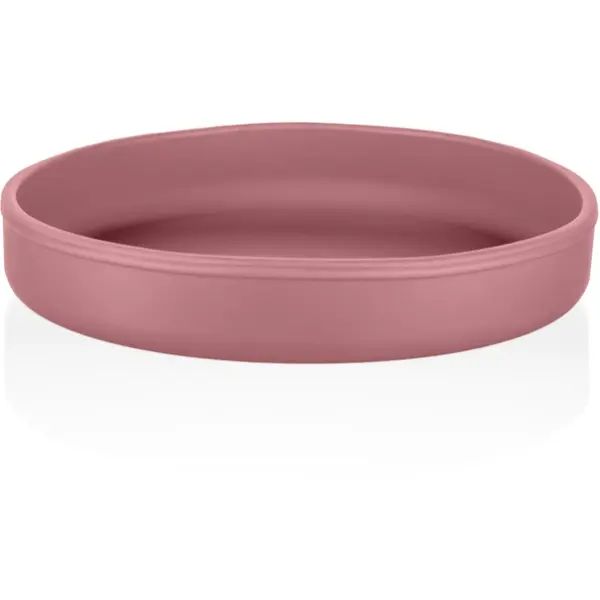 Zopa Zopa Silicone Plate чиния 6 m+ Old Pink 1 бр.