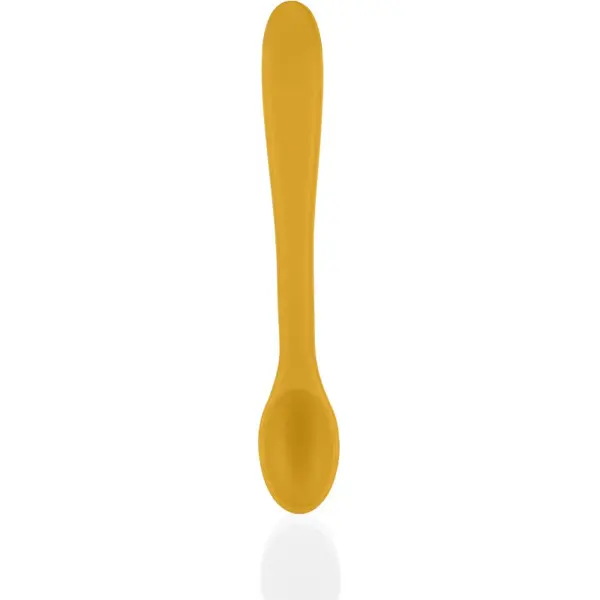 Zopa Zopa Silicone Spoon лъжичка 6 m+ Mustard Yellow 1 бр.