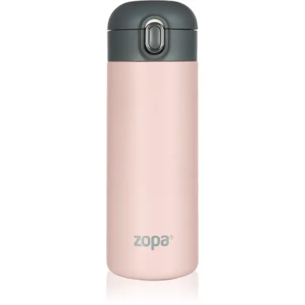 Zopa Zopa Thermo Bottle термос със сламка Candy Pink 400 мл.
