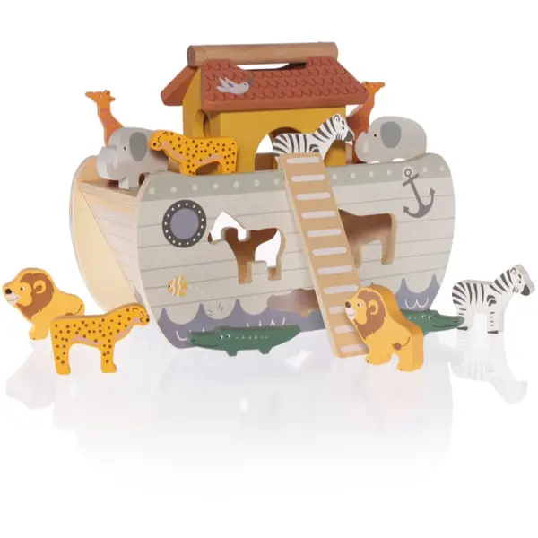 Zopa Zopa Wooden Ark играчка за подреждане от дърво 1 бр.