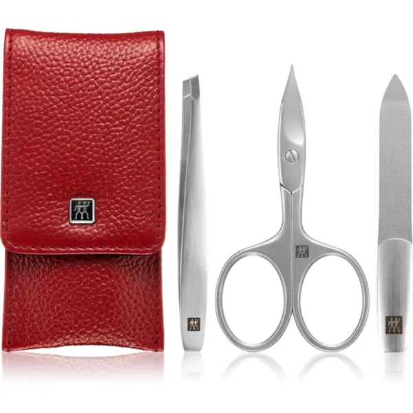 Zwilling Zwilling Premium Red комплект за маникюр