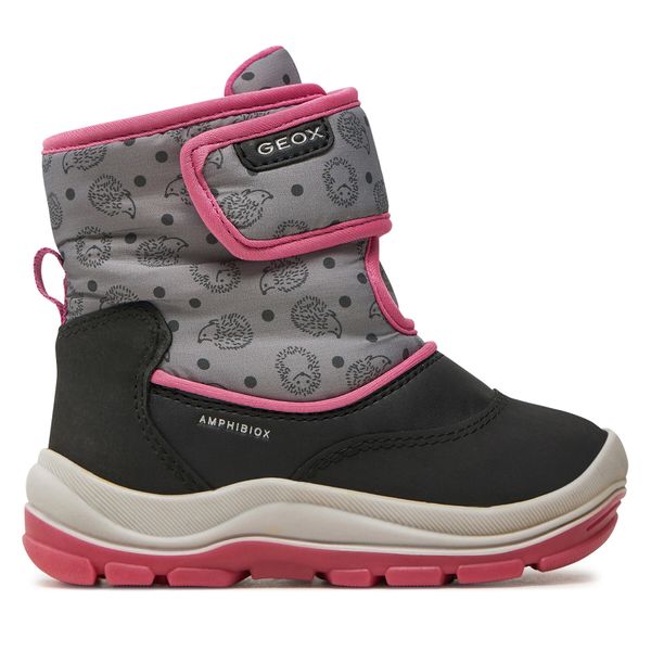 Geox Апрески Geox B Flanfil Girl B Abx B263WG 0BCMN C9235 S Черен