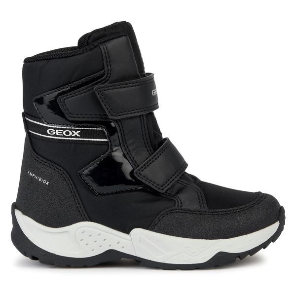 Geox Апрески Geox J Sentiero Girl B Ab J36FVD 0FU54 C9999 M Черен