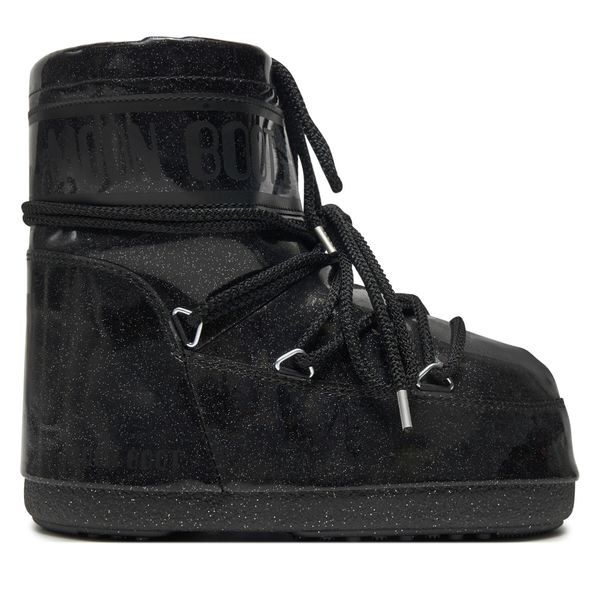 Moon Boot Апрески Moon Boot Icon Low Glitter 80D1409440 Черен
