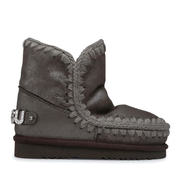 Mou Апрески Mou Eskimo 18 With Rhinestones Logo Сребрист