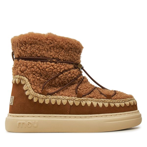 Mou Апрески Mou Eskimo Sneaker Bold Scoub Lace FW411012A Кафяв