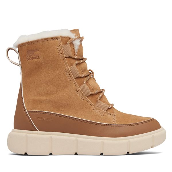 Sorel Апрески Sorel Youth Explorer III Lace Wp 2088511253 Кафяв