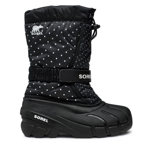 Sorel Апрески Sorel Youth Flurry Print NY3503-010 Черен