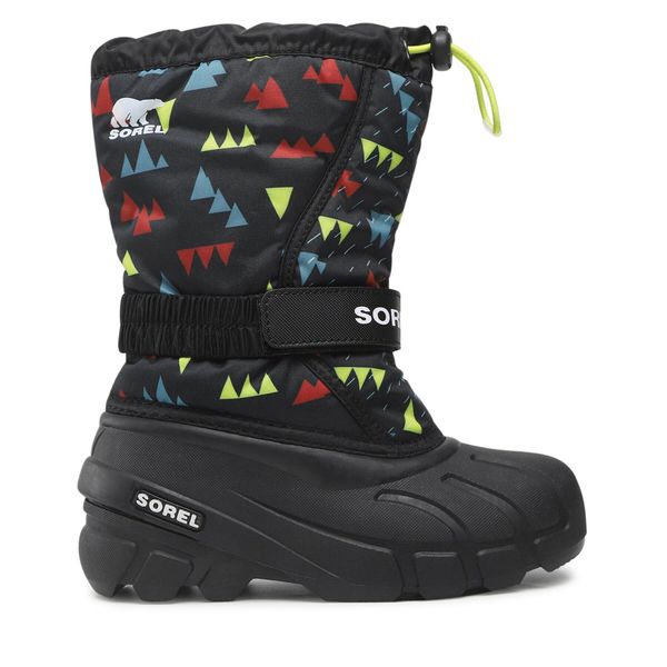 Sorel Апрески Sorel Youth Flurry Print NY3504 Черен