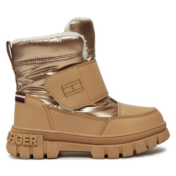 Tommy Hilfiger Апрески Tommy Hilfiger Fur Boot T1A5-33605-1695 S Бежов