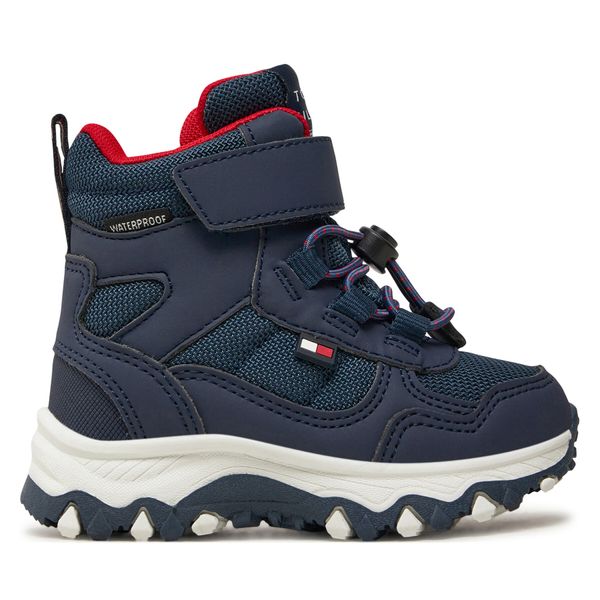 Tommy Hilfiger Апрески Tommy Hilfiger Fur Boot T1X5-33710-1492 M Тъмносин