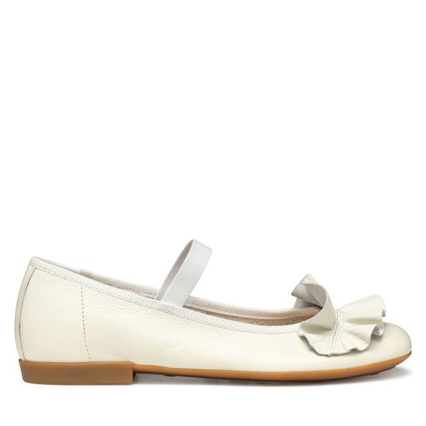 Geox Балеринки Geox Jr Plie' J5555A 85 C1000 S Бял