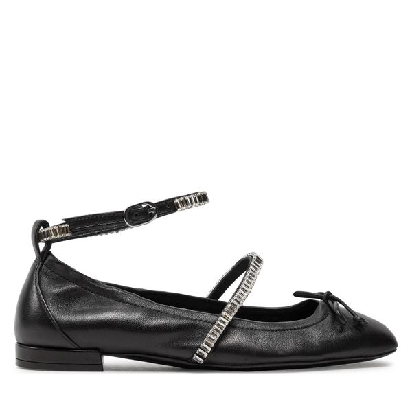 Stuart Weitzman Балеринки Stuart Weitzman Stefannie Balet Flat SI443 Черен