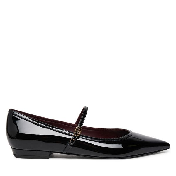 Tory Burch Балеринки Tory Burch Double Buckle Mary Jane 162764 Черен