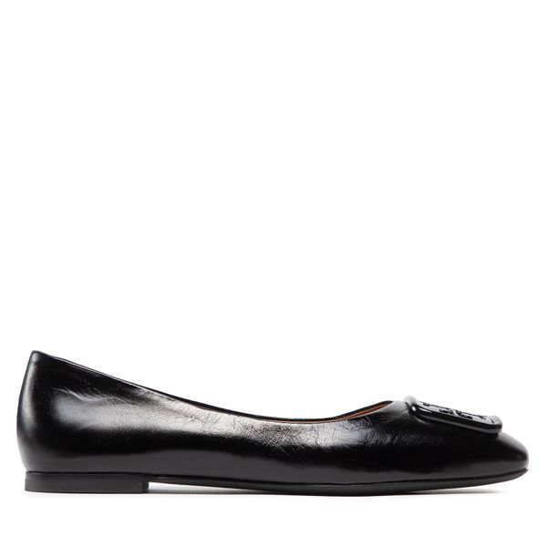 Tory Burch Балеринки Tory Burch Georgia Ballet 86721 Черен