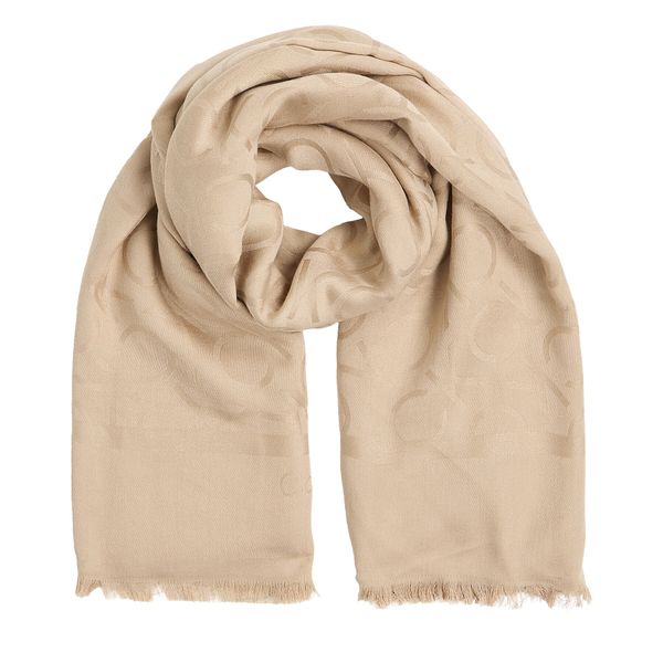 Calvin Klein Бандана Calvin Klein Shiny Jacquard Monogram K60K612974 Бежов