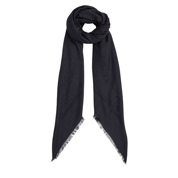 Calvin Klein Бандана Calvin Klein Shiny Jacquard Monogram K60K612974 Черен