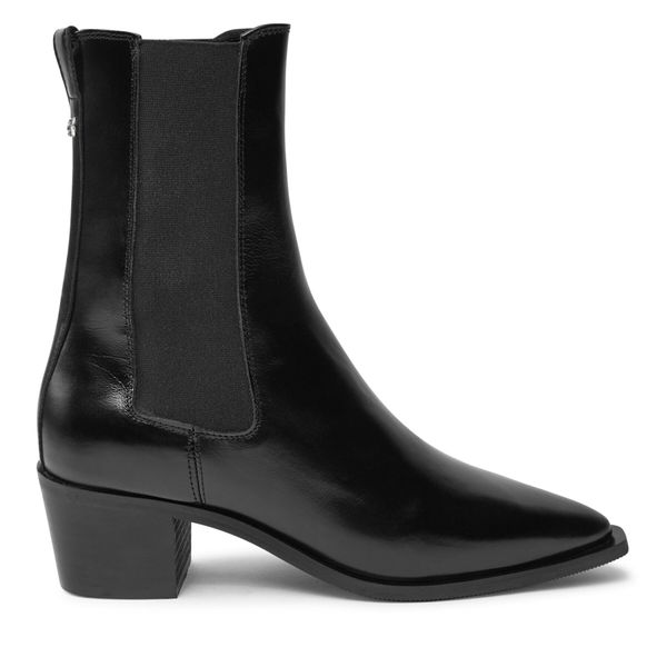Calvin Klein Боти Calvin Klein Heel Cowboy HW0HW02315 Черен