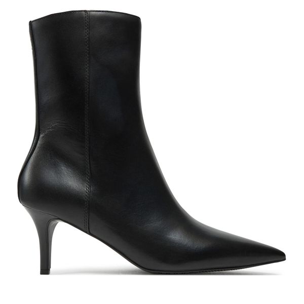Calvin Klein Jeans Боти Calvin Klein Jeans 60Mm Stiletto Heel Bootie YW0YW01836 Черен