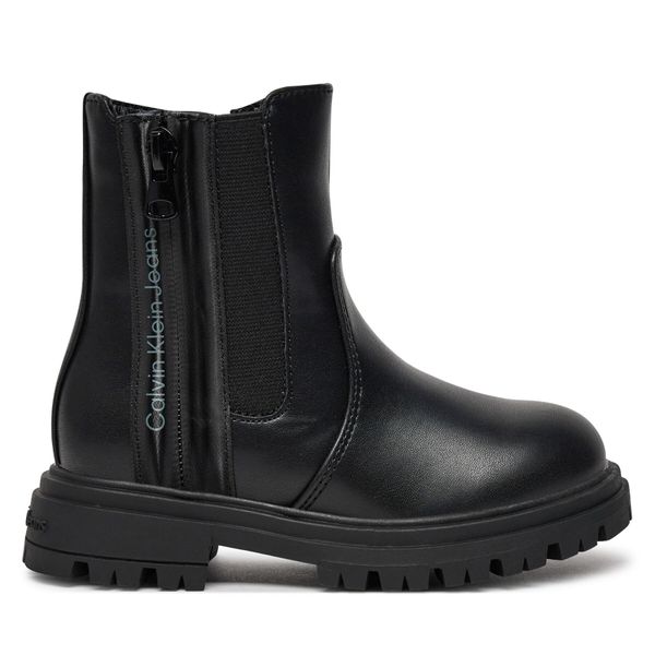 Calvin Klein Jeans Боти Calvin Klein Jeans Chelsea Boot V3A5-81019-1355 M Черен
