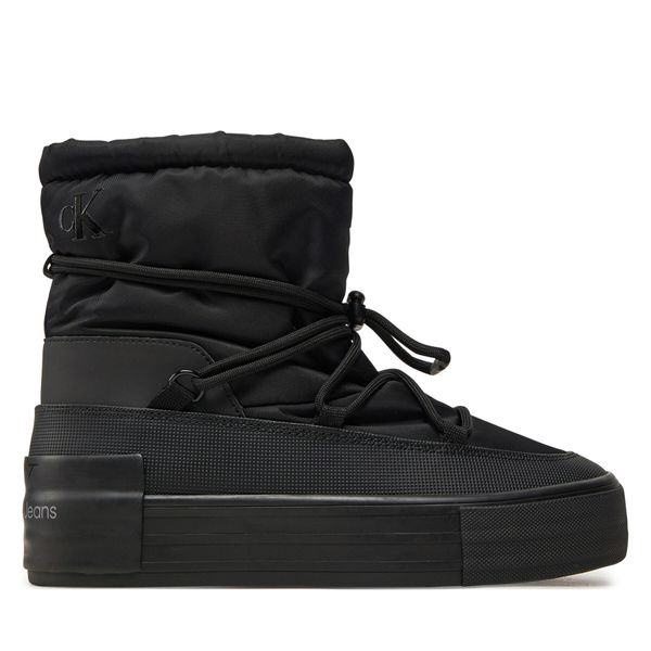 Calvin Klein Jeans Боти Calvin Klein Jeans Vulc Flatform Snow Boot Wn YW0YW01591 Черен