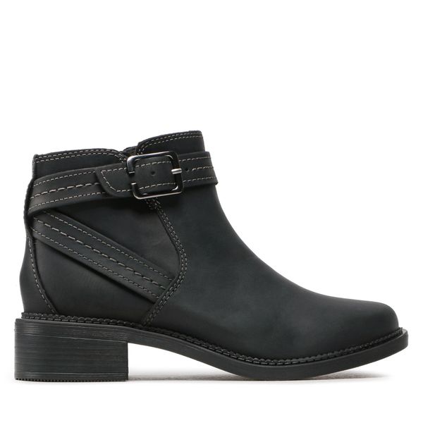 Clarks Боти Clarks Maye Strap 261680754 Черен