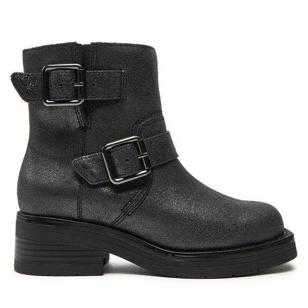 Clarks Боти Clarks Rebelle Buckle 26178889 Сребрист