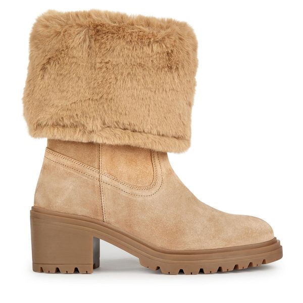 Geox Боти Geox D Damiana A D36QCA 022BH CS65A Кафяв