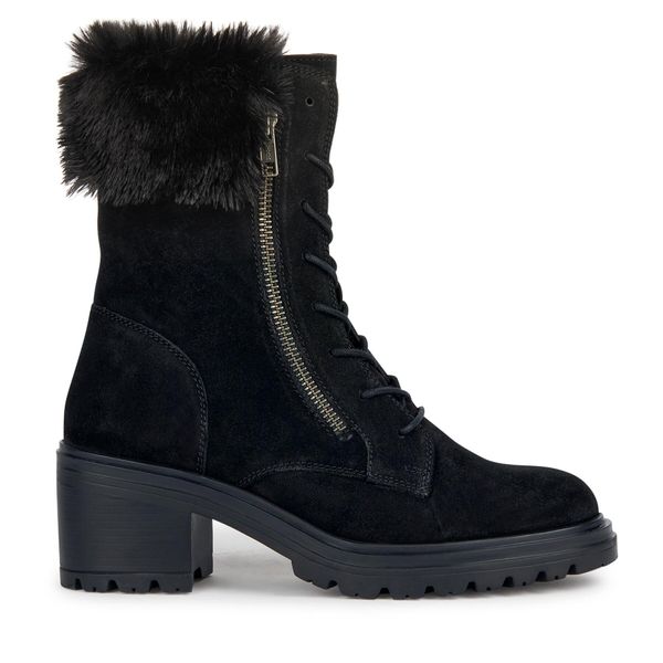 Geox Боти Geox D Damiana D36QCB 022BH C9999 Черен