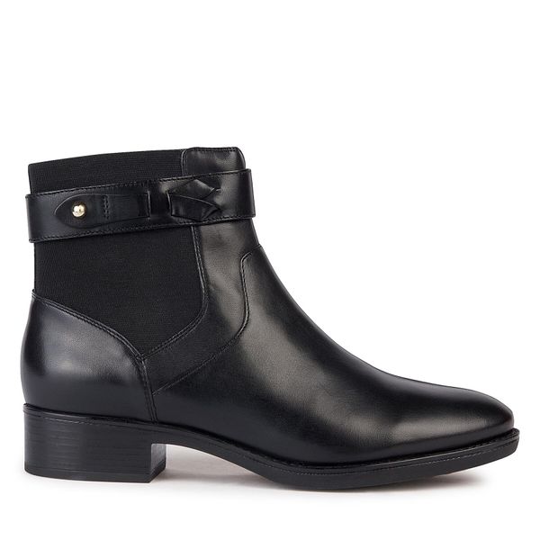 Geox Боти Geox D Felicity D36G1F 043NH C9999 Черен