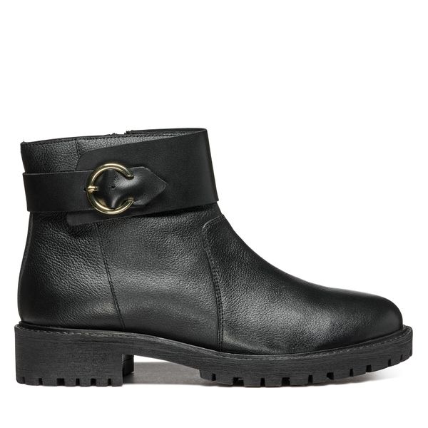 Geox Боти Geox D Hoara D46FTB 04643 C9999 Черен