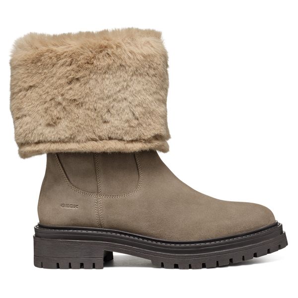 Geox Боти Geox D Iridea D04HRM 022BH C6029 Бежов