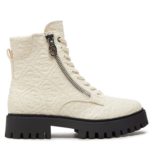 Guess Боти Guess Fiona FLTFIO FAL10 Бял