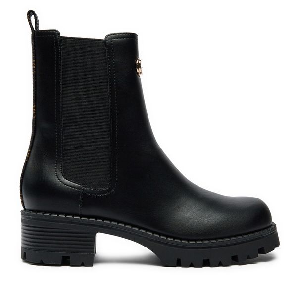 Guess Боти Guess Rinna FLTRNN FAL10 Черен