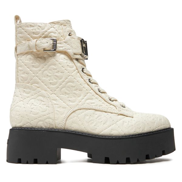 Guess Боти Guess Vaires FLTSOM FAL10 Бял