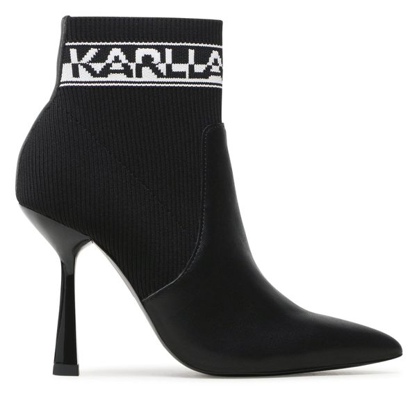 KARL LAGERFELD Боти KARL LAGERFELD KL31353 Черен