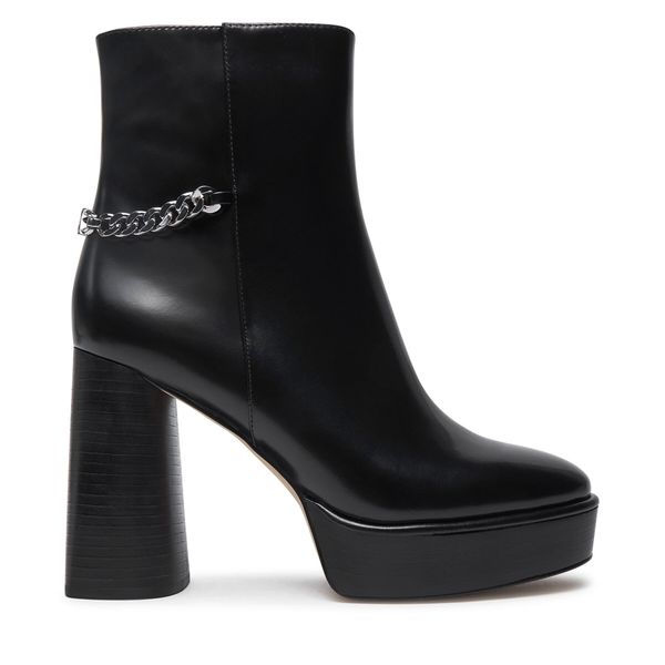 MICHAEL Michael Kors Боти MICHAEL Michael Kors Carlisle Leather Platform Boot 40F4CLME1L Черен