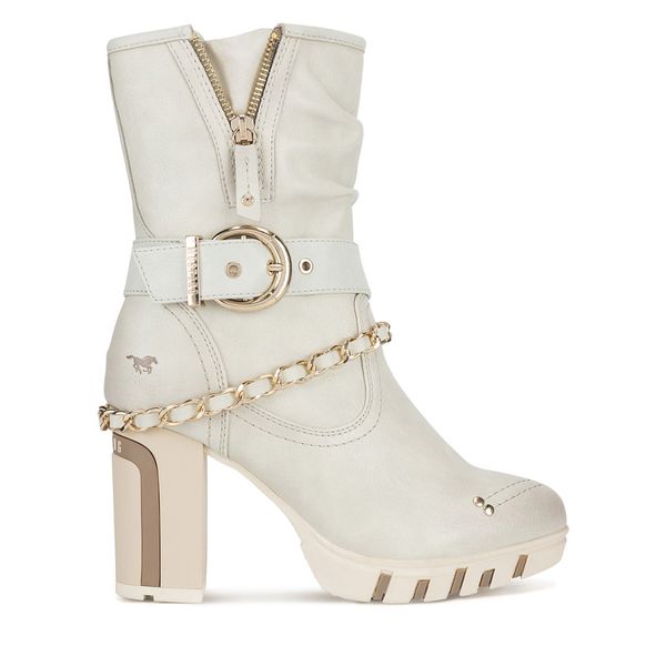 Mustang Боти Mustang 1363-505 Бял