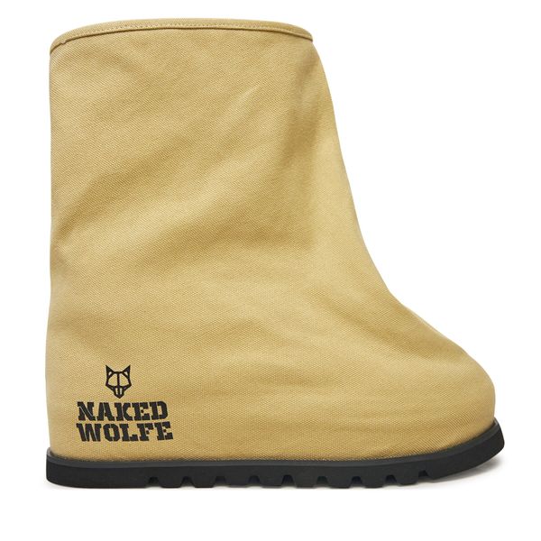 Naked Wolfe Боти Naked Wolfe Bag Boot Бежов