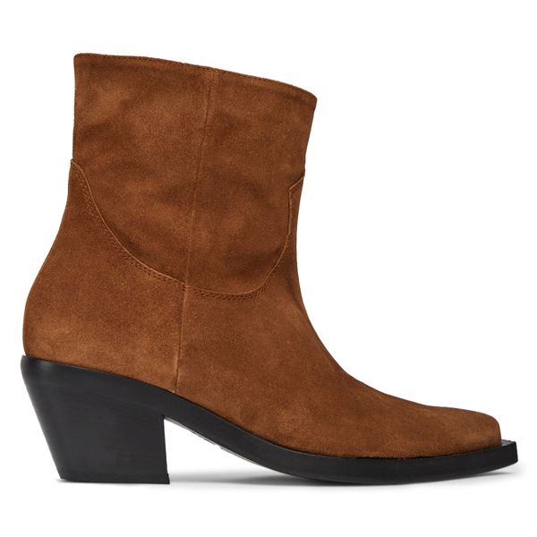 PINKO Боти Pinko Mozart Texano Al 23-24 BLKS1 102025 A0N8 Кафяв