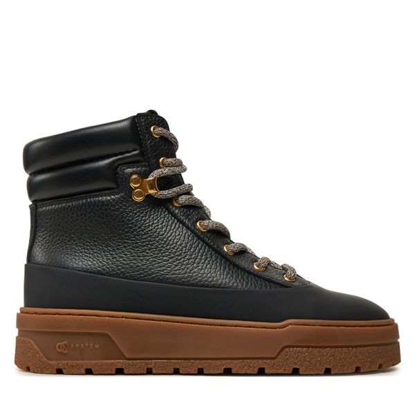 Pollini Боти Pollini SA21274G0LTH400A Черен