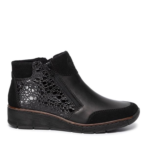 Rieker Боти Rieker 53782-00 Черен