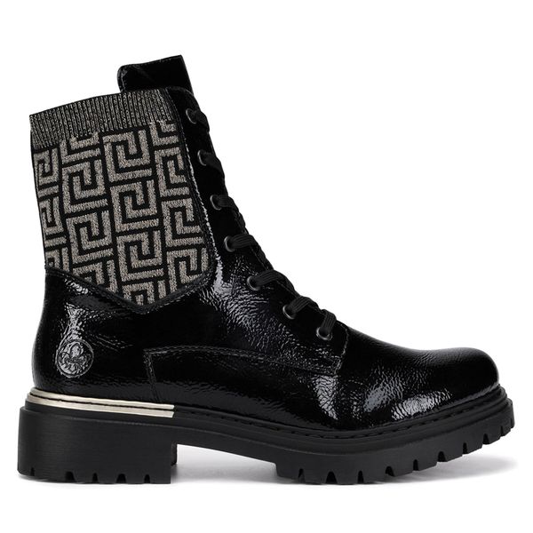 Rieker Боти Rieker 72607-00 Черен