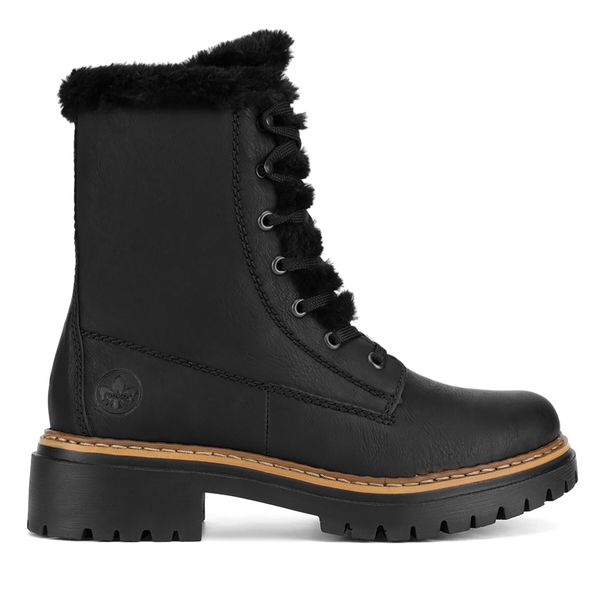 Rieker Боти Rieker 72625-00 Черен