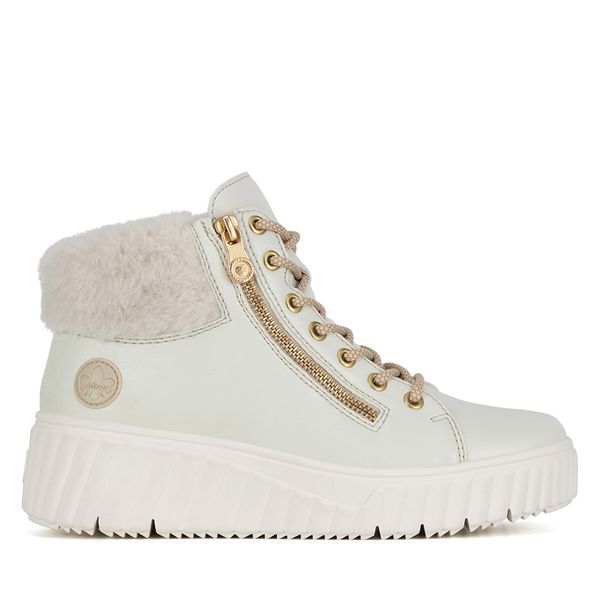 Rieker Боти Rieker N2506-81 Бял