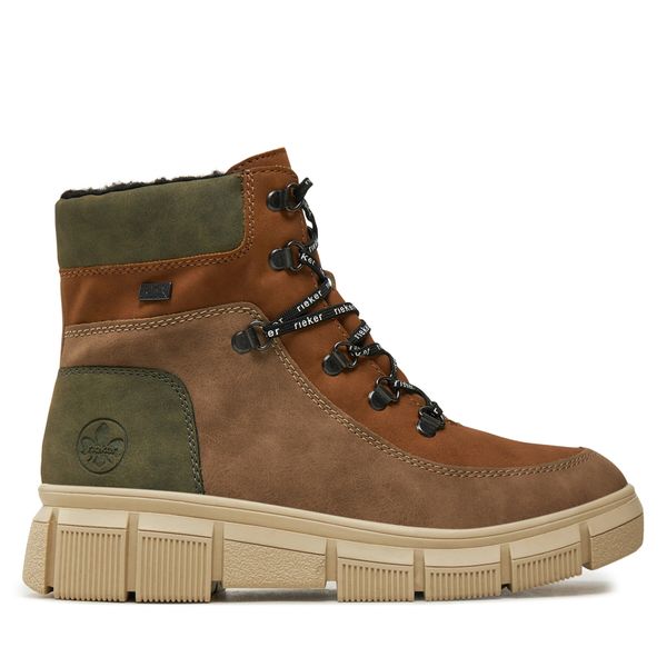 Rieker Боти Rieker X3404-90 Кафяв