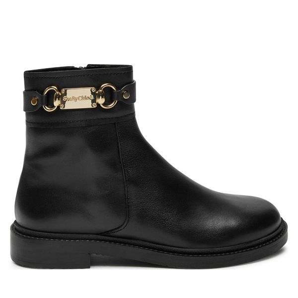 See By Chloé Боти See By Chloé Signature SB43034A Черен
