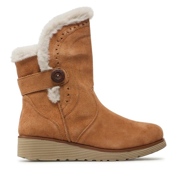 Skechers Боти Skechers Cozy Peak 49811/TAN Кафяв